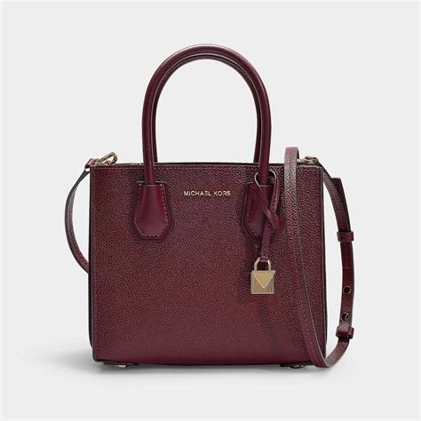 Michael Michael Kors Mercer Small Leather Messenger 